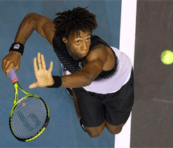 Monfils advances in Stockholm Open as seeds crash out