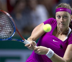 Kvitova beats Stosur in Championships semi-final
