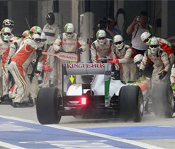 Top-10 finish for Sutil and Resta in Abu Dhabi GP