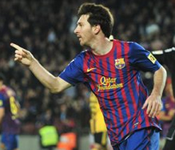 Messi scores again as Barca thump Zaragoza 4-0