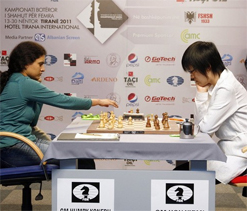 Yet another draw for Humpy; trails Yifan 2-3