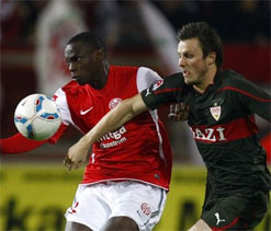 Two-goal Ujah helps Mainz floor Stuttgart