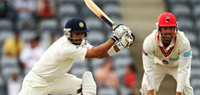Indians stutter to 162/4 on rain-hit 1st day of practice game