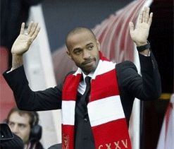 Henry close to Arsenal loan deal: Wenger 