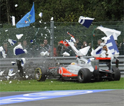 Hamilton `guilty` over Kobayashi crash