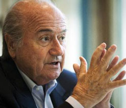 Blatter denies he will step down early as FIFA president
