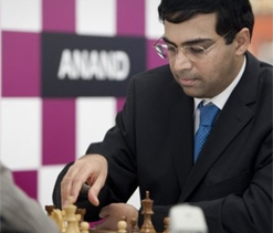Anand draws with Carlsen; Aronian draws first blood
