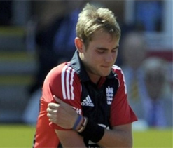 Broad determined to return against India