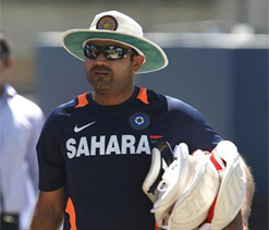 Under-pressure Sehwag nonchalant at nets