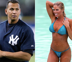 A-Rod and Torrie Wilson make public debut at gym opening