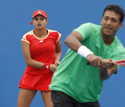 Sania in quarters of women`s and mixed doubles at Aus Open