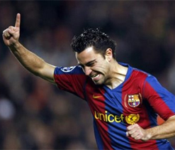 Barcelona`s Xavi named best playmaker in the world