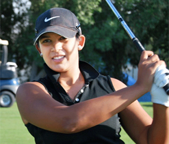 Smriti, Rhea tied 22nd after 1st round