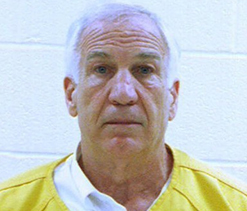 Jerry Sandusky gets at least 30 years, denies wrongdoing