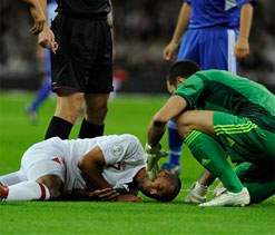 World Cup qualifiers: Chest injury rules Theo Walcott out of Poland clash