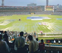 Cops for enhanced security at BKC for warm-up game against England