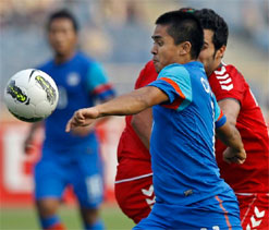 India takes on Singapore in a FIFA date friendly