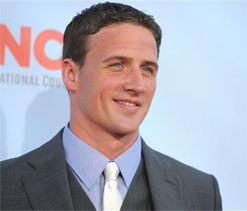 Ryan Lochte campaigns for clean water and sanitation in India