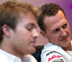Schumacher, Rosberg looking forward to Indian GP