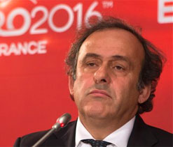 UEFA president Platini slams `disgraceful` Serbia brawl