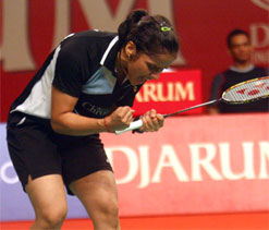 Saina rises to World Number 3 after Denmark win