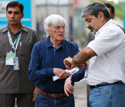 F1 is apolitical, Bernie on Ferrari flag controversy
