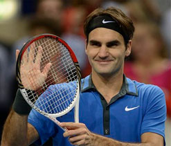 Roger Federer downs Mathieu to reach Basel final