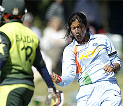 Bowlers help India thrash Pakistan in Women`s Asia Cup