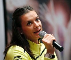 I`m too impatient to coach: Yelena Isinbayeva