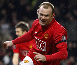 Man U striker Rooney only Englishman short-listed for prestigious Ballon d`Or award