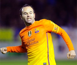 Copa del Rey: Sublime Iniesta strike highlight of routine win for Barca over Alaves