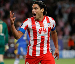 Falcao happy at Atletico, but no promises for future