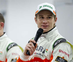 Hulkenberg 4th fastest in FP2 for Japanese GP
