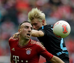 Bayern Munich 2-0 Hoffenheim: Ribery double enough for the Bavarians
