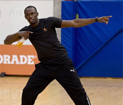 Lowering 9.4 seconds still the goal, says Bolt