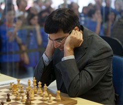 Yet another draw for Viswanathan Anand in Final Masters chess