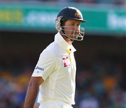 Ricky Ponting under more pressure after duck in Gabba Test