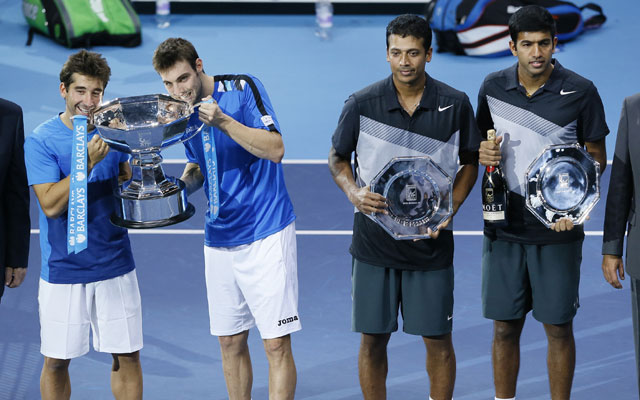 Bhupathi-Bopanna end runners-up at World Tour finale