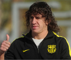 Carles Puyol to make Barcelona return against Zaragoza