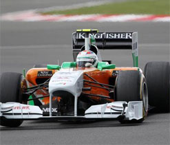 Nico scores for Force India, finishes 8th at US Grand Prix