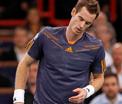 Andy Murray stunned at Paris Masters