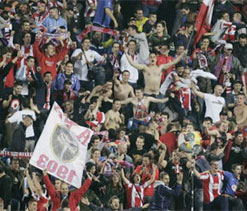 Soccer club offers final resting place for die-hard fans