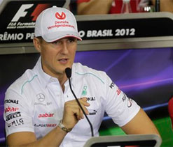 Michael Schumacher expecting exciting farewell at Brazilian GP