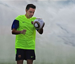 Xavi delighted with Tito Vilanova