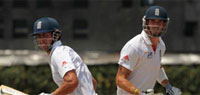 India vs England 2012: Cook and Pietersen guide England to comfortable position