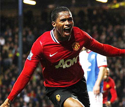 Man U winger Valencia set to miss West Ham clash due to hip injury
