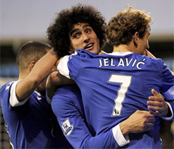 Fulham and Everton play out a 2-2 draw