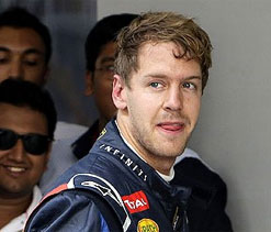 Vettel sent to back of Abu Dhabi grid