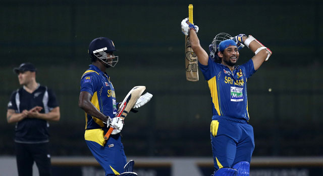 Dilshan slams ton, Lanka defeat New Zealand by 7 wickets