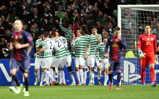 Champions League: Barcelona shocked by Celtic